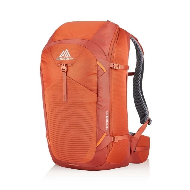 Gregory Tetrad 40 Backpack - Unisex Ferrous Orange