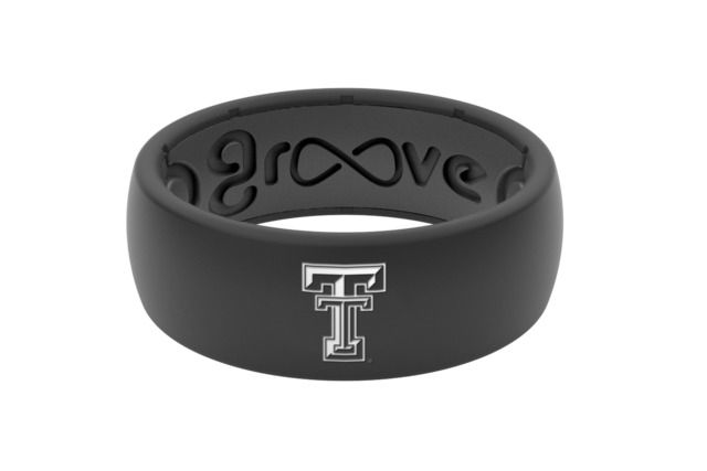 Groove Life Original - Collegiate Texas Tech Silicone Ring Black 9