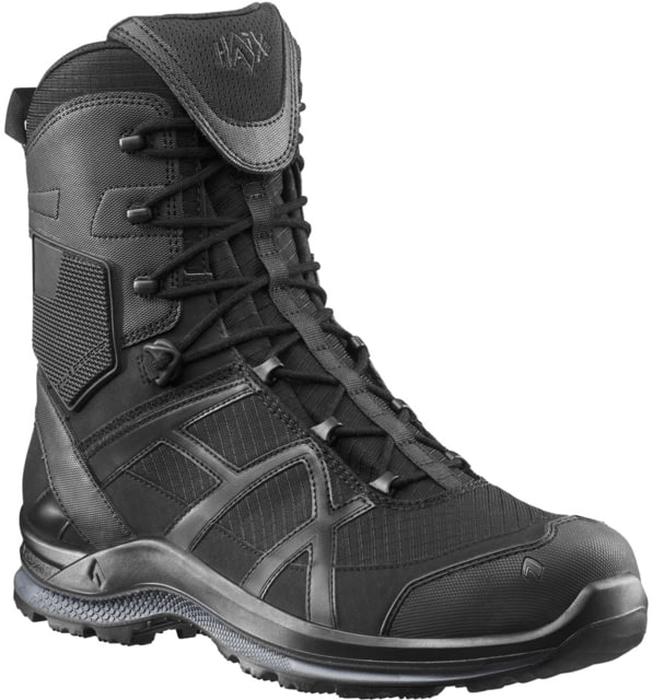 HAIX Black Eagle Athletic 2.0 Tactical High Side Zip Boots - Men's Black 12.5 Wide