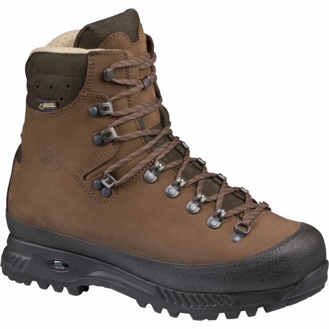 Hanwag Alaska GTX Backpacking Boots - Men's Dark Brown Wide 14.5 343944