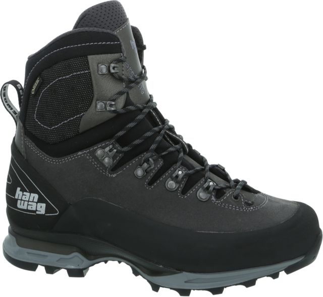 DEMO Hanwag Alverstone II GTX Hiking Boots - Men's Asphalt/Light Grey Medium 10 US