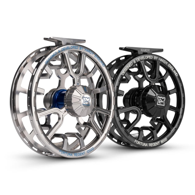Hardy Fortuna Regent Fly Reel 1.0/1 Right/Left 10000 Grey Silver