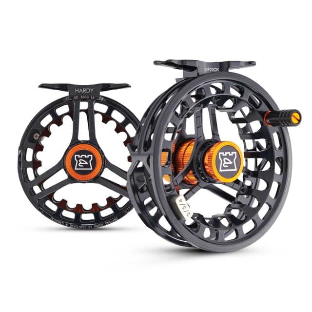 Hardy Ultradisc UDLA Fly Reel 1.0/1 Right/Left 6000 Black/Orange