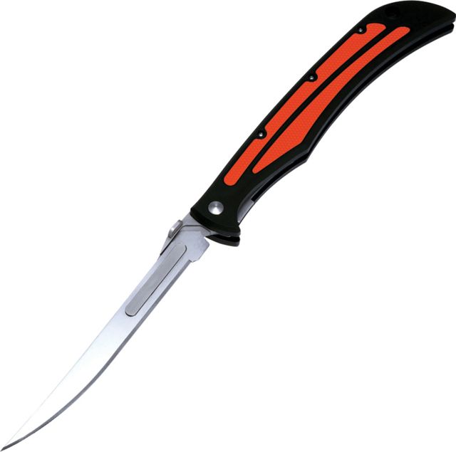 Havalon Baracuta-Edge Folding Knife 5in Clampack Black/Orange
