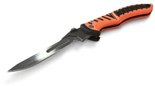Havalon Forge Folding Knife Clam Pack Orange