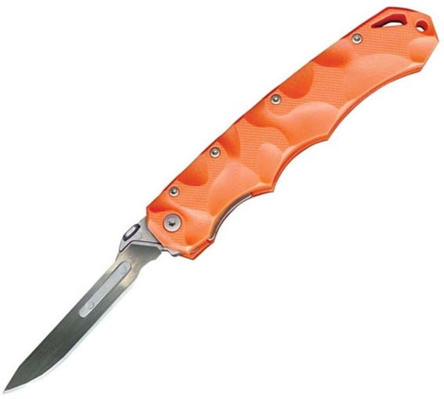 Havalon Piranta-Stag Folding Knife Clam Pack Orange