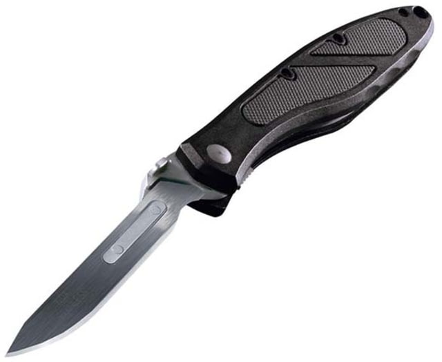 Havalon Piranta-Z Folding Knife Clam Pack Black