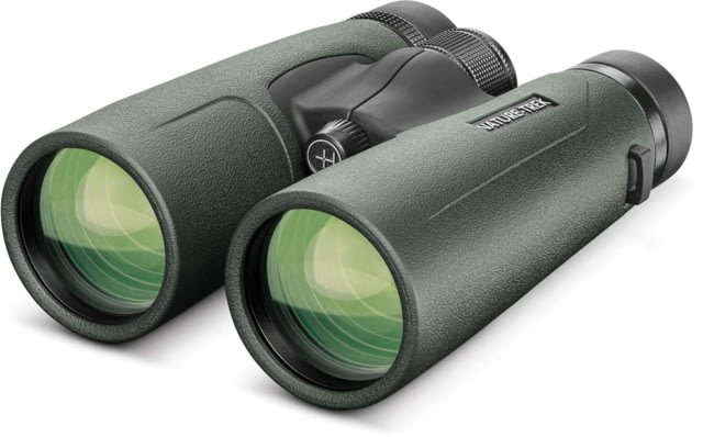 Hawke Sport Optics Nature Trek 12x50mm Roof Prism Binoculars Rubber Green