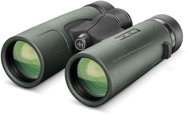 Hawke Sport Optics Nature Trek 10x42mm Roof Prism Binoculars Rubber Green