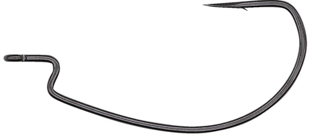 Hayabusa Power Stage Wide Gap Offset Hook Black Matte Size 4/0 5 Per Pack