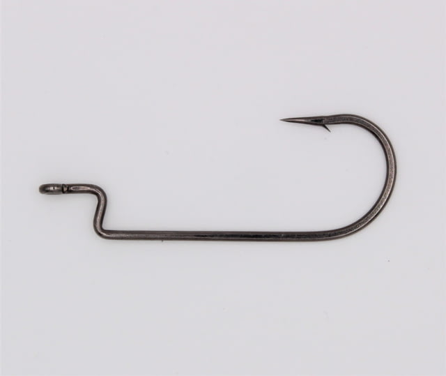 Hayabusa Round Bend Offset Hook NRB Size 5/0 4 Pieces