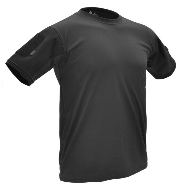 Hazard 4 BTLT Wick Patch T-Shirt - Mens Black Extra Small