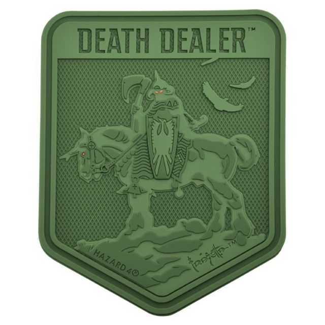 Hazard 4 Death Dealer by Frank Frazetta Patch OD Green One Size