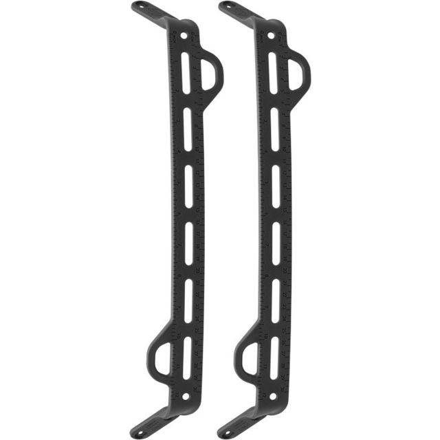 Hazard 4 HardPoint Gear Rails Pillbox & Blastwall Pack of 2 Black One Size