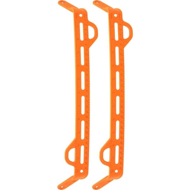 Hazard 4 HardPoint Gear Rails Pillbox & Blastwall Pack of 2 Orange One Size