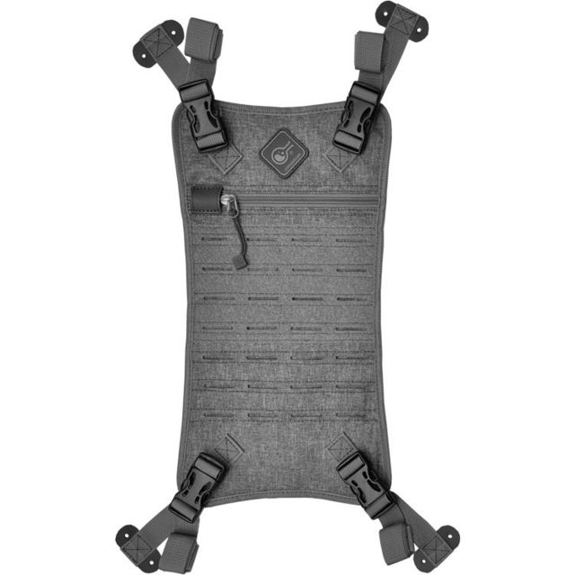 Hazard 4 Pillbox Beavertail Molle Cargo Panel Gray One Size