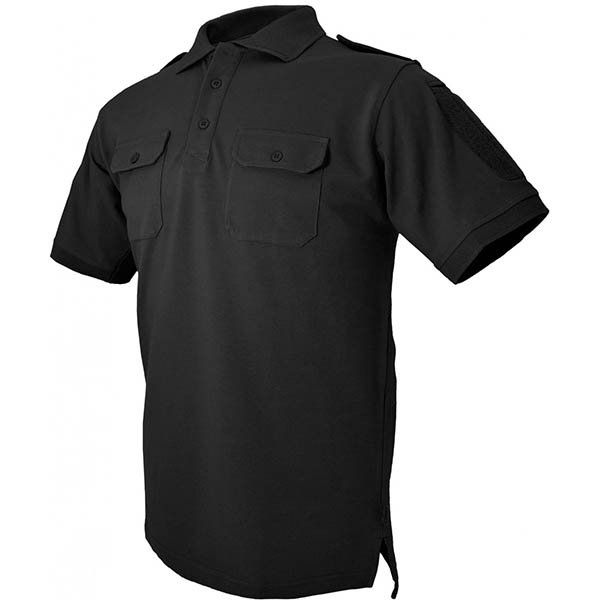 Hazard 4 QuickDry LEO Uniform Polo - Mens Black Small