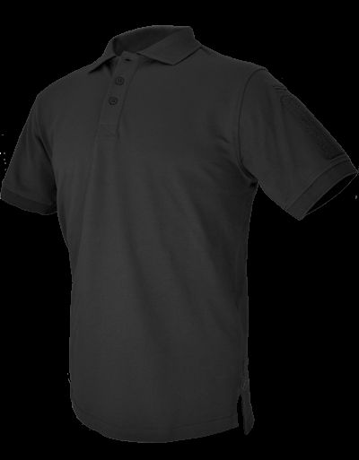 Hazard 4 Undervest Plain Front Polo - Men's Black Medium