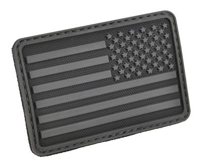 Hazard 4 Hazard 4 Right Arm USA Flag Patch Black
