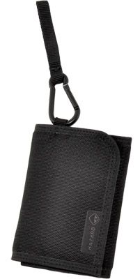 Hazard 4 Mil-Wafer Slim Tri-Fold Wallet 1000D Ballistic Nylon Black One Size