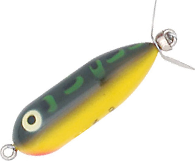 Heddon Baby Torpedo Topwater Prop Bait 2 1/2in 3/8 oz Bullfrog