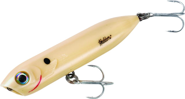 Heddon Chug'n Spook Jr Topwater Walking Bait 3.5in 1/2oz Bone/Shad Dot