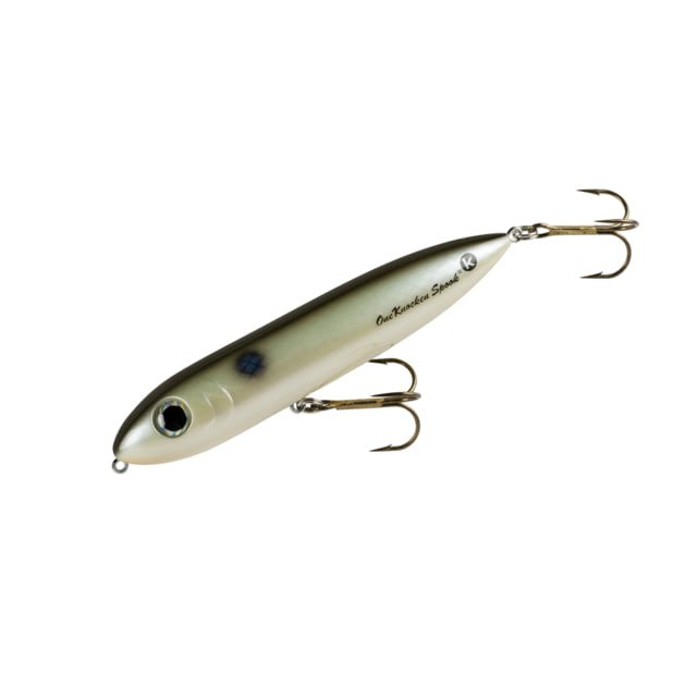 Heddon One Knocker Spook Topwater Bait 4.5in 3/4 oz Bone Head