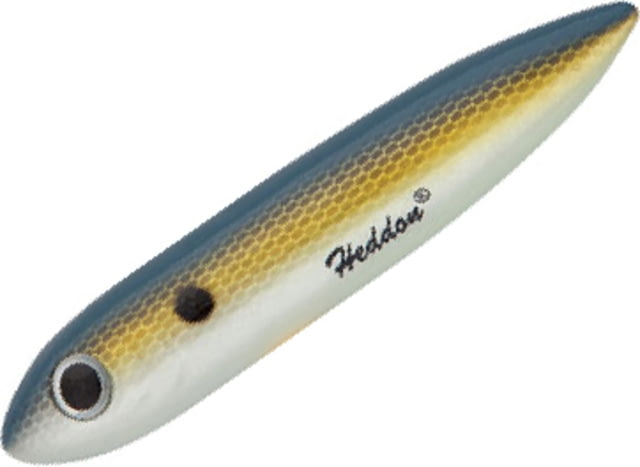 Heddon One Knocker Spook Topwater Bait 4.5in 3/4 oz G-Finish Foxy Shad