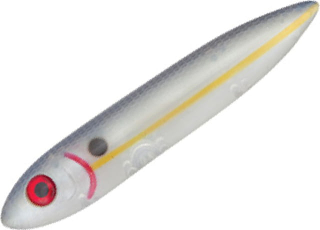 Heddon One Knocker Spook Topwater Bait 4.5in 3/4 oz Pearl Shad