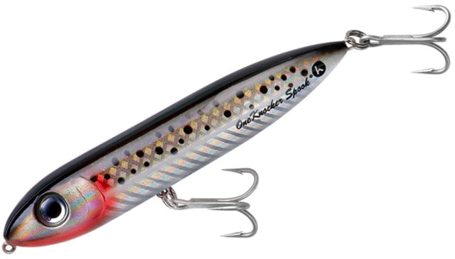 Heddon One Knocker Spook Topwater Bait 4.5in 3/4 oz Speckled Trout