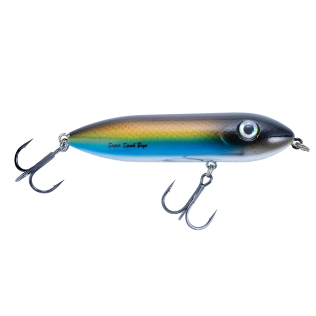 Heddon Super Spook Boyo Topwater Walking Bait 3in 3/8 oz Blue Herring