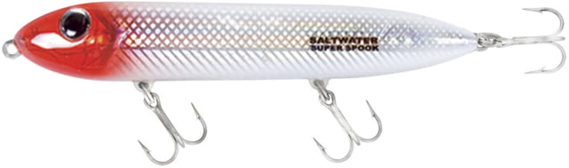 Heddon Super Spook Topwater Walking Bait 5in 1oz SW Redhead Flsh