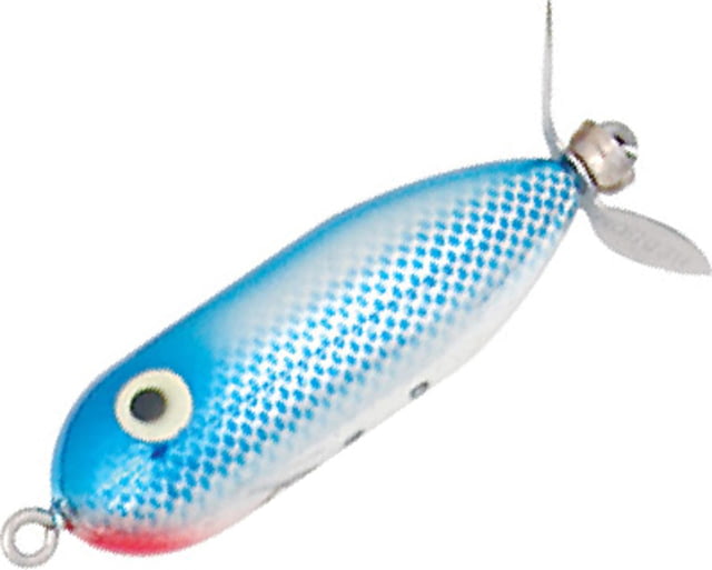 Heddon Tiny Torpedo Topwater Prop Bait 1-7/8in 1/4 oz Blue Shiner