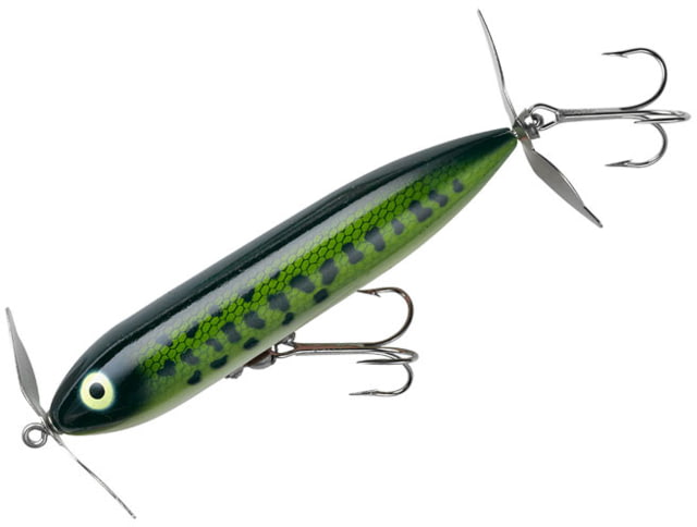 Heddon Wounded Zara Spook Topwater Walking Bait 3.5in 1/2 oz Baby Bass