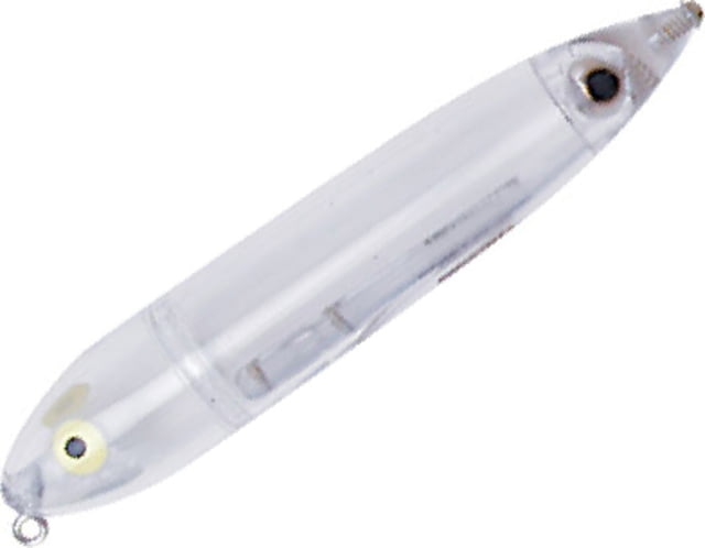 Heddon Zara Puppy Topwater Walking Bait 3in 1/4 oz Clear