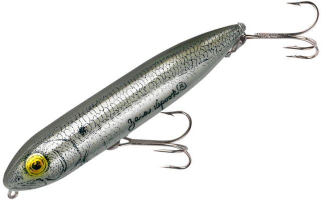 Heddon Zara Spook Topwater Walking Bait 4-1/2in 3/4 oz G-Finish Shad