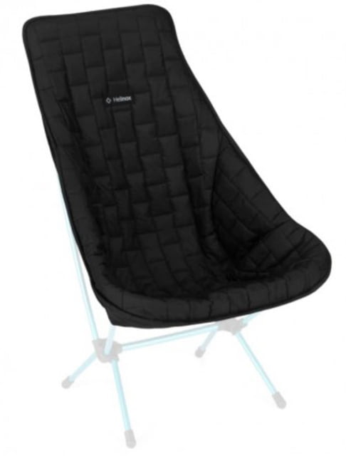 Helinox Reversible Seat Warmer Quilted Chair Two Black/Coyote Tan