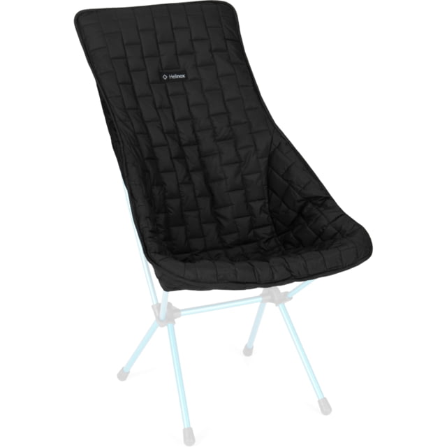 Helinox Reversible Seat Warmer Quilted Sunset/Beach Chair Black/Coyote Tan