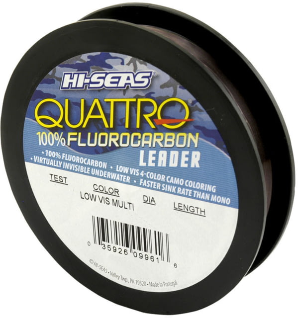 Hi-Seas Quattro 100percent Fluorocarbon Leader