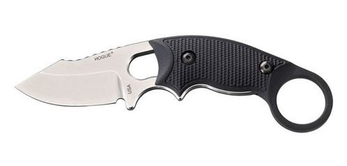 Hogue EX-F03 Clip Point Blade 2.25in. G10 Solid Black Scales 6.5in. OAL 2 Black Sheath Combo