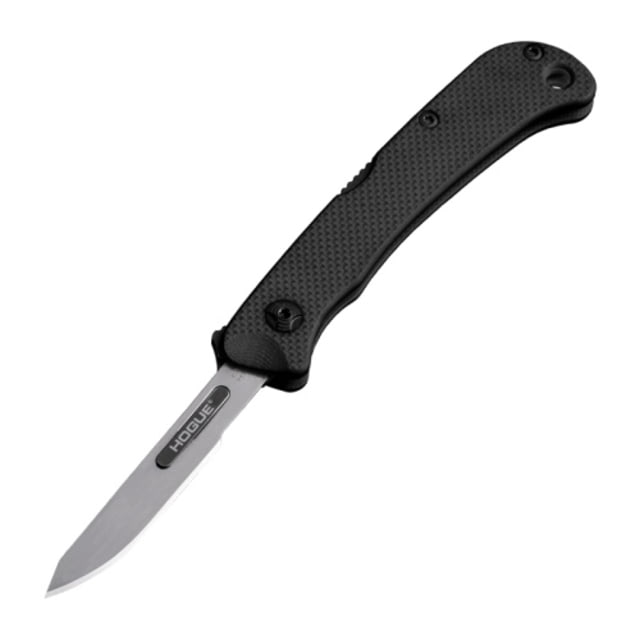 Hogue Expel Folding Knife 2.5 in Blade High Carbon Steel Plain Black