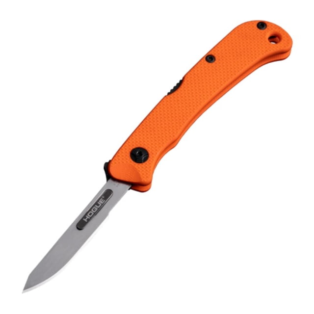 Hogue Expel Folding Knife 2.5 in Blade High Carbon Steel Plain Blaze Orange