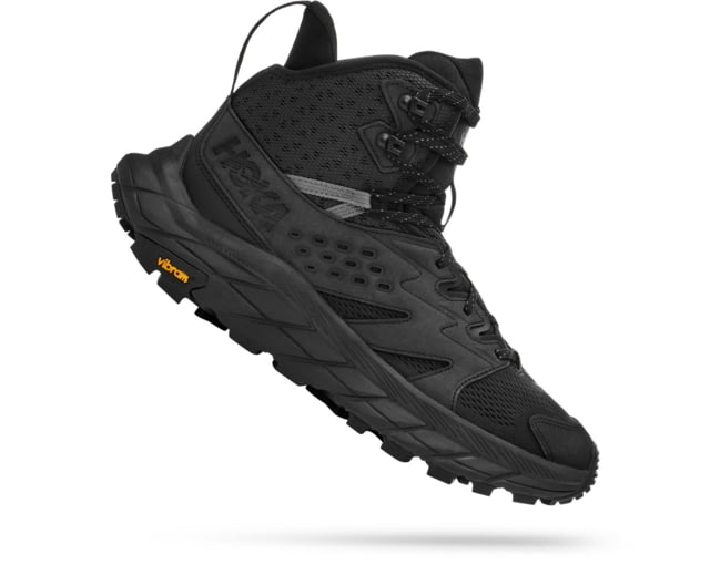 Hoka Anacapa Breeze Mid Hiking Shoes - Mens Black/Black 9.5D
