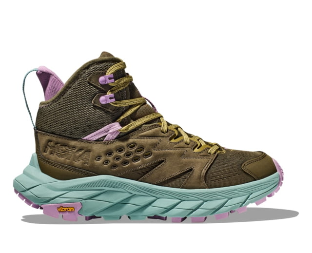 Hoka Anacapa Breeze Mid Hiking Shoes - Women's Dark Olive/Agave 06.5B