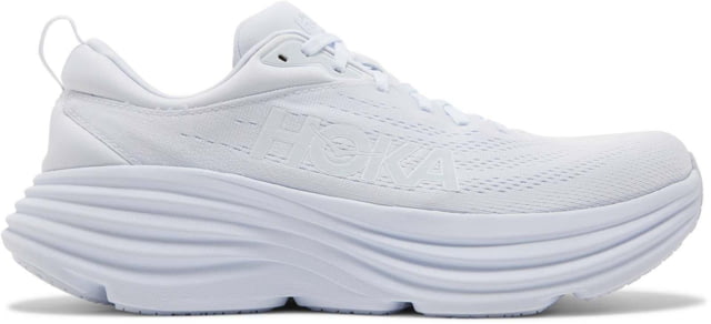 Hoka Bondi 8 Running Shoes - Men's White/White 14D