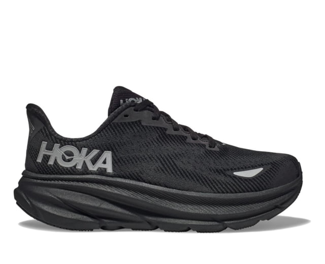 Hoka Clifton 9 GTX Road Running Shoes – Women’s Black/Black 08.5B