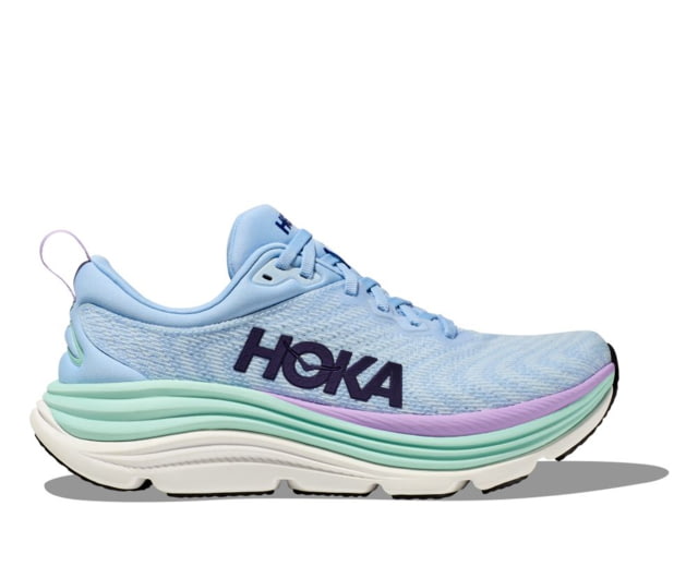 Hoka Gaviota 5 Running Shoes - Women's Airy Blue/Sunlit Ocean 10B