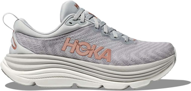 Hoka Gaviota 5 Wide Running Shoes - Women's Harbor Mist/Rose Gold 09.5D