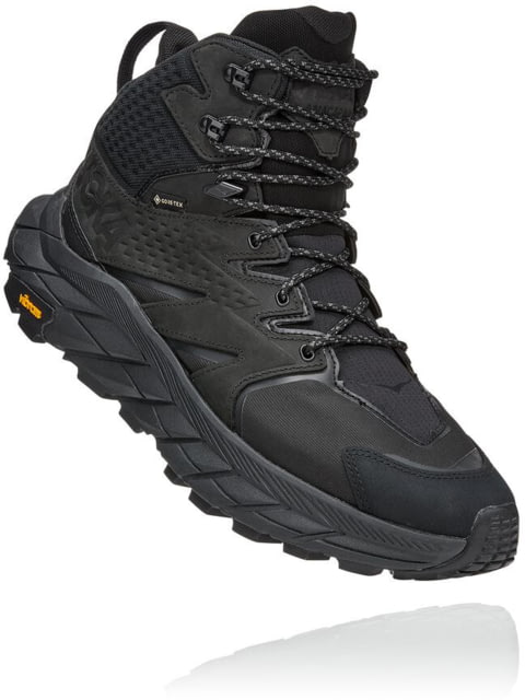 Hoka Anacapa Mid GORE-TEX Hiking Shoes - Men's Black / Black 9D