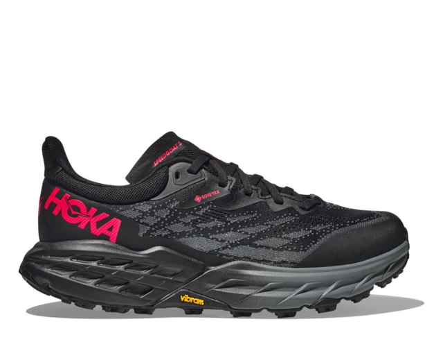Hoka Speedgoat 5 GTX Trailrunning Shoes - Womens Black / Black 08.5B